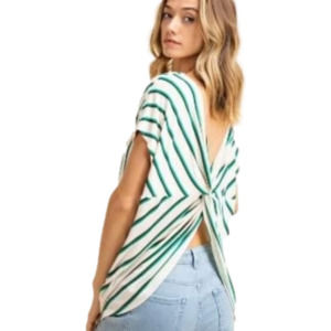 Mittoshop Robin Twist Back Top Sz M